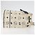 Borsa a spalla MCM Vicetos Logogram PVC Bianco Oro Auth INZ084 D'oro - vista 3