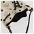 Borsa a spalla MCM Vicetos Logogram PVC Bianco Oro Auth INZ084 D'oro - vista 6