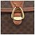 Céline Borsa a Spalla in Tela Macadam CELINE in Pelle PVC Marrone Oro Auth ka3754 D'oro - vista 17