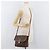 Céline Borsa a Spalla in Tela Macadam CELINE in Pelle PVC Marrone Oro Auth ka3754 D'oro - vista 24
