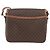Céline Borsa a Spalla in Tela Macadam CELINE in Pelle PVC Marrone Oro Auth ka3754 D'oro - vista 3