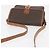 Céline Borsa a Spalla in Tela Macadam CELINE in Pelle PVC Marrone Oro Auth ka3754 D'oro - vista 7
