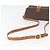 Céline Borsa a Spalla in Tela Macadam CELINE in Pelle PVC Marrone Oro Auth ka3754 D'oro - vista 8