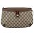 Borsa Sherry Line GG Supreme Web di GUCCI in PVC beige e oro 39 02 026 Auth ka3770 D'oro - vista 13