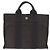 Hermès HERMES Handtasche Her Line PM Canvas Grau Auth YKZ1107 Braun - Ansicht 2