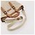 Borsa a mano in tela Burberrys Nova Check Blue Label 4 pezzi marrone beige Auth mr2152 - vista 12