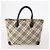 Borsa a mano in tela Burberrys Nova Check Blue Label 4 pezzi marrone beige Auth mr2152 - vista 3