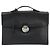 BALLY Borsa da lavoro in pelle nera argento Auth BSZ315 Nero - vista 13