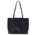 Borsa Tote PRADA in pelle Harako blu navy Auth 167194 - vista 2