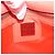 Borsa a Spalla FENDI Mamma Baguette Jersey Arancione Oro Auth am11272A D'oro - vista 20