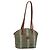 Burberrys Nova Check Tote Bag aus PVC-Leder in Grün und Gold Auth YKZ143 Golden