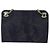 CHANEL Borsa a Mano Matelassé con Catena Cotone Blu Navy Oro CC Auth YKZ061 D'oro - vista 13
