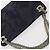 CHANEL Borsa a Mano Matelassé con Catena Cotone Blu Navy Oro CC Auth YKZ061 D'oro - vista 6