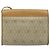 Christian Dior Borsa a spalla in tela a nido d'ape PVC beige oro Auth ARZ767 D'oro - vista 2