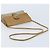 Christian Dior Borsa a spalla in tela a nido d'ape PVC beige oro Auth ARZ767 D'oro - vista 7