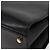 Bolsa de Ombro Gancini em Couro Preto e Dourado Salvatore Ferragamo Auth ARZ826 - vista 16