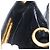 Bolsa de Ombro Gancini em Couro Preto e Dourado Salvatore Ferragamo Auth ARZ826 - vista 18