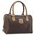 Céline Borsa a mano in tela Macadam CELINE in pelle PVC marrone oro Auth YKZ044 D'oro