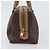 Céline Borsa a mano in tela Macadam CELINE in pelle PVC marrone oro Auth YKZ044 D'oro - vista 3