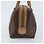 Céline Borsa a mano in tela Macadam CELINE in pelle PVC marrone oro Auth YKZ044 D'oro - vista 4