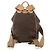 Céline CELINE Macadam Canvas Backpack PVC Leather Brown Gold Auth ARZ862 Golden - view 2
