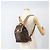 Céline CELINE Macadam Canvas Backpack PVC Leather Brown Gold Auth ARZ862 Golden - view 22