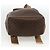 Céline CELINE Macadam Canvas Backpack PVC Leather Brown Gold Auth ARZ862 Golden - view 5