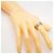 Anello Band Matelassé Chanel in Oro Bianco 18K - vista 8