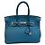 Hermès Birkin 35 in pelle Togo Blu Jean con palladio