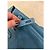 Hermès Birkin 35 in pelle Togo Blu Jean con palladio - vista 7