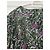 Max Mara Kleid mit grünen Blumen Pink Weiß - Ansicht 12