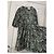 Max Mara Kleid mit grünen Blumen Pink Weiß - Ansicht 6