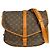 Louis Vuitton Saumur Monogram Canvas 35 Marrom