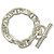 Bracciale charm Chaine d'Ancre TGM 11 link di Hermès Argento