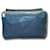 Pochette Prada in pelle blu - vista 5