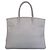 Borsa Hermès Birkin Taurillon Clemence 30 Bianco - vista 2