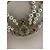 Collana choker Bas Relief a tre file dorata Vivienne Westwood Bianco D'oro - vista 5
