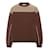 Maglione Gucci GG Monogram Marrone in Cotone  - vista 2