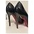 Christian Louboutin Schwarze Lackleder-Pumps von Louboutin - Ansicht 3