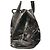 Adidas Bolsa de deporte negra de vinilo Negro