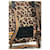 Autre Marque Codello - Leopard-Canvas- und Leder-Shopper Braun Schwarz Orange Leopardenprint  - Ansicht 3