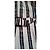Vestido Kenzo de algodón a rayas negro y crema Blanco roto - vista 5