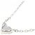 Autre Marque Collana Mysterious Heart in Platino e Diamante Star Jewelry - vista 4