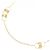 Autre Marque Collana 2 in 1 in perle d'acqua dolce Au750 D'oro - vista 4