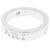 Bulgari Bvlgari B.zero1 750 Weißgold Diamantring Größe 7 Silber - Ansicht 3