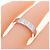 Bulgari Bvlgari B.zero1 750 Weißgold Diamantring Größe 7 Silber - Ansicht 5