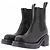Botas de cuero negras Bottega Veneta Talla 39