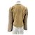 Autre Marque Giacca in camoscio e pelliccia Beige - vista 2