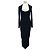 Alaïa Schwarzes Dekolleté-Kleid