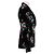 Paco Rabanne Blazer mit Blumenmuster Schwarz - Ansicht 3